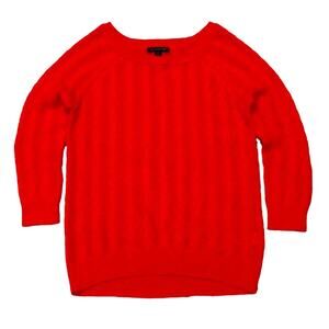 American Eagle Red Crewneck Sweater Size XS